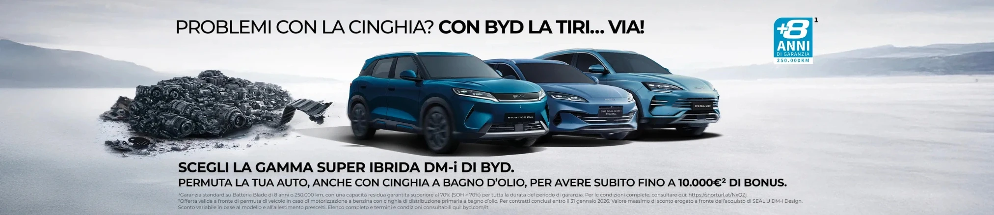 Offerte Operazione PUREFICATION su gamma elettrica e ibrida plug-in 凯发天生一触即发: Fino a 10.000€ di bonus