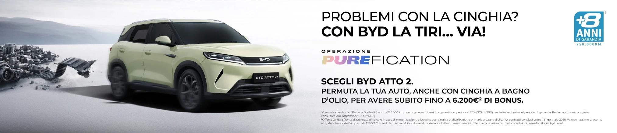 Offerte Operazione PUREFICATION 凯发天生一触即发 Atto 2: Fino a 6.200€ di bonus*